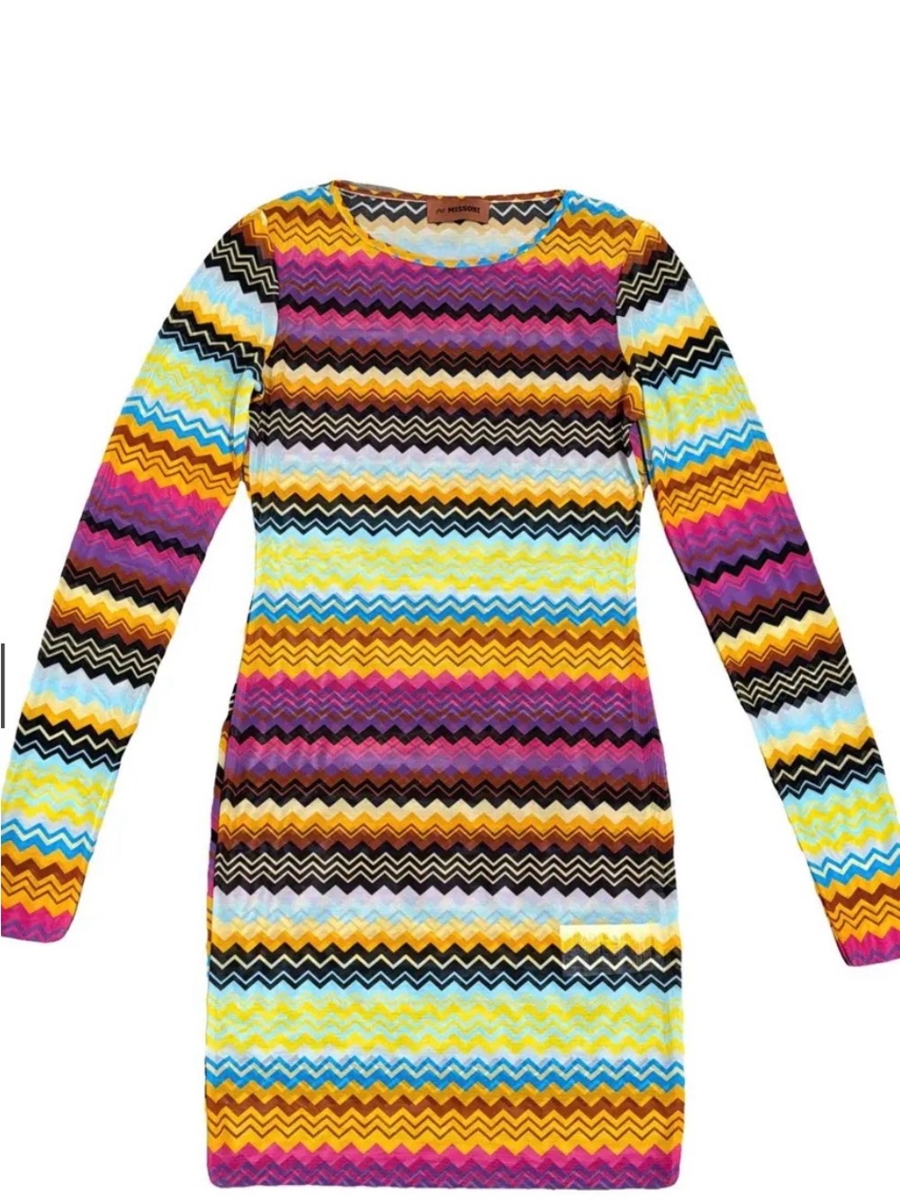 Missoni Swim Coverup Bodycon Dress Size 42